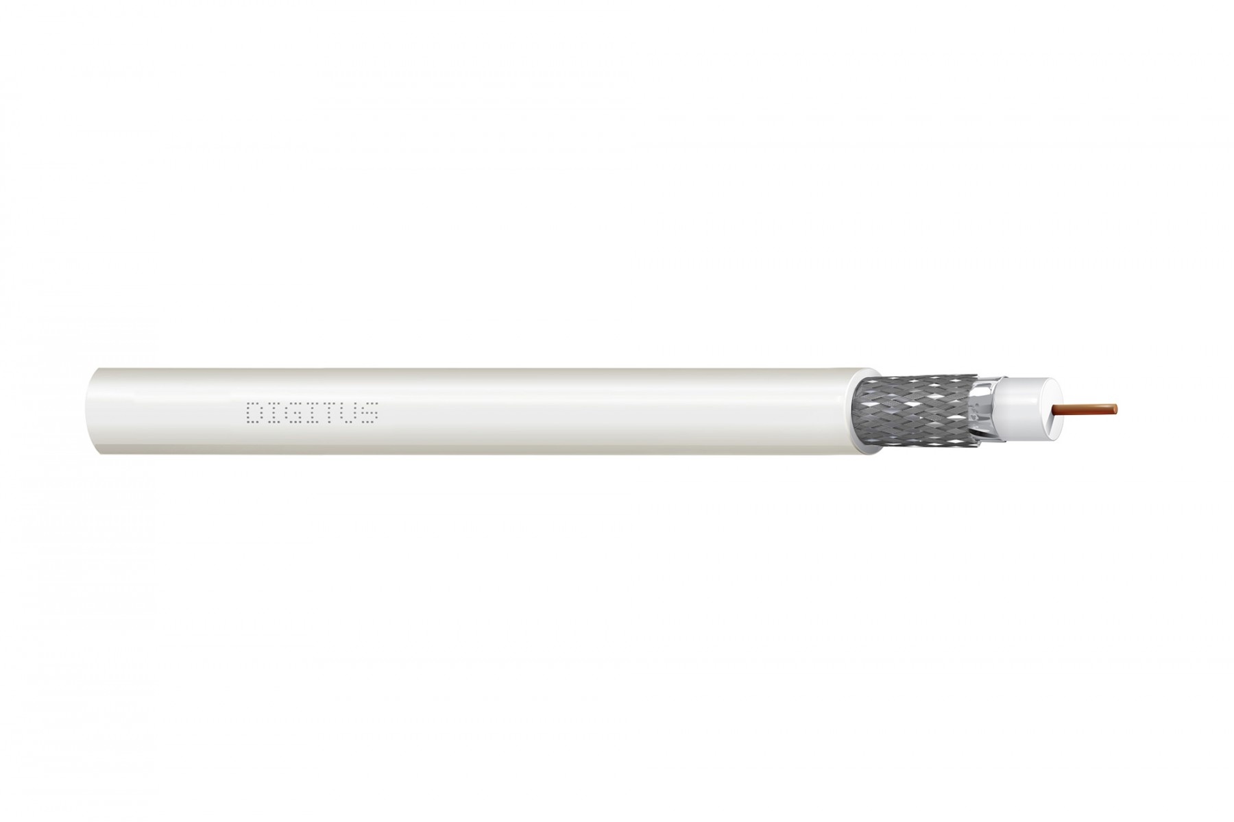 DIGITUS Digitus DK-RG6-1 cavo coassiale RG-6 100 m No Bianco - CAVI PER COMPUTER E PERIFERICHE | TecnoCARE.net Sabaudia, Latina, Terracina, San Felice Circeo e Pontinia