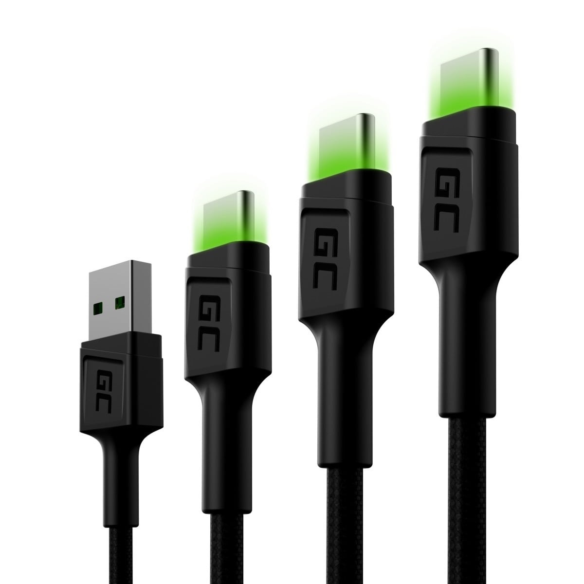 GREEN CELL Green Cell KABGCSET01 cavo USB 2 m USB A USB C Nero - CAVI PER COMPUTER E PERIFERICHE | TecnoCARE.net Sabaudia, Latina, Terracina, San Felice Circeo e Pontinia