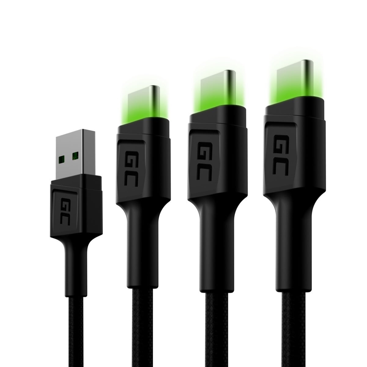 GREEN CELL Green Cell KABGCSET03 cavo USB 2 m USB A USB C Nero - CAVI PER COMPUTER E PERIFERICHE | TecnoCARE.net Sabaudia, Latina, Terracina, San Felice Circeo e Pontinia