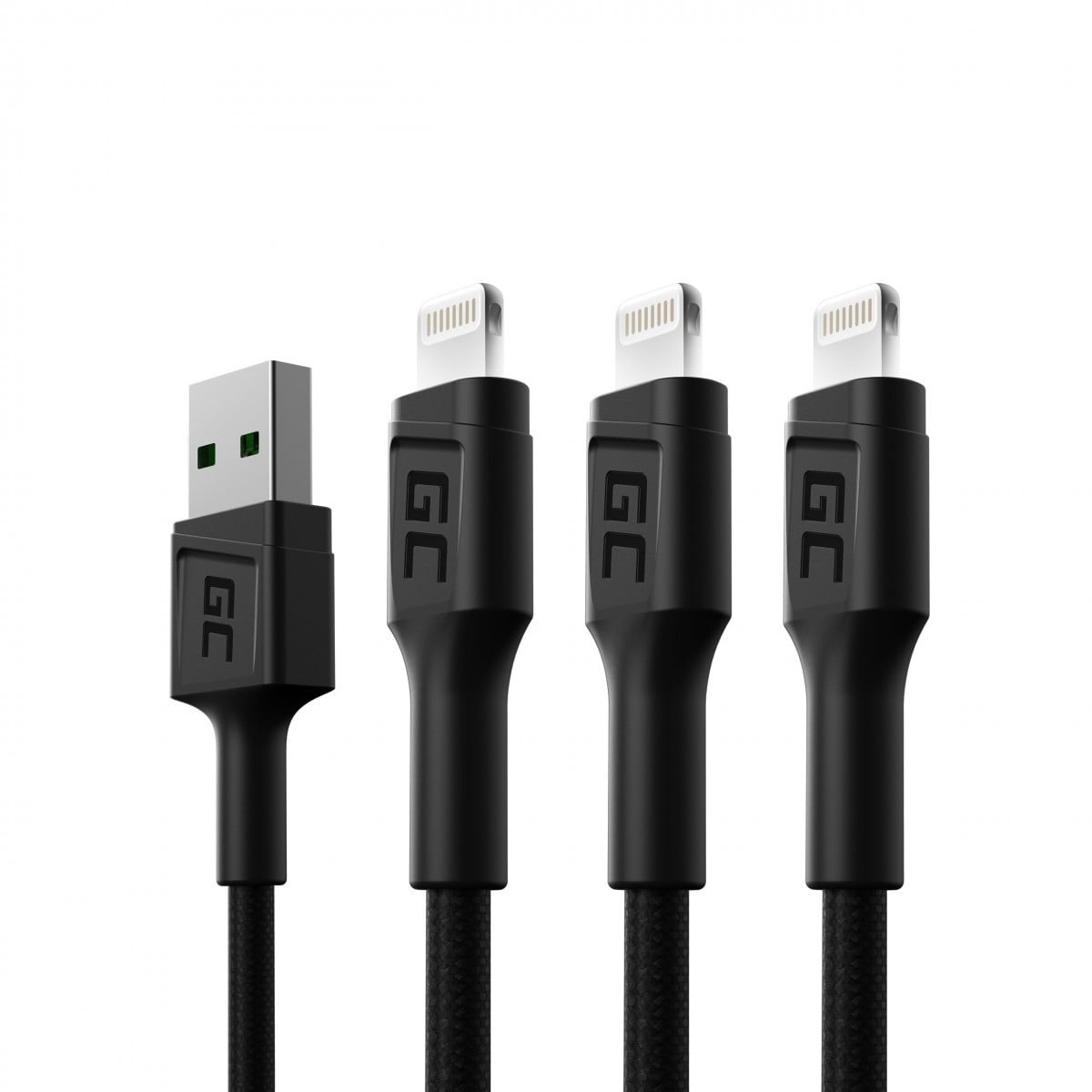 GREEN CELL Green Cell KABGCSET06 cavo Lightning 2 m Nero - CAVI PER COMPUTER E PERIFERICHE | TecnoCARE.net Sabaudia, Latina, Terracina, San Felice Circeo e Pontinia