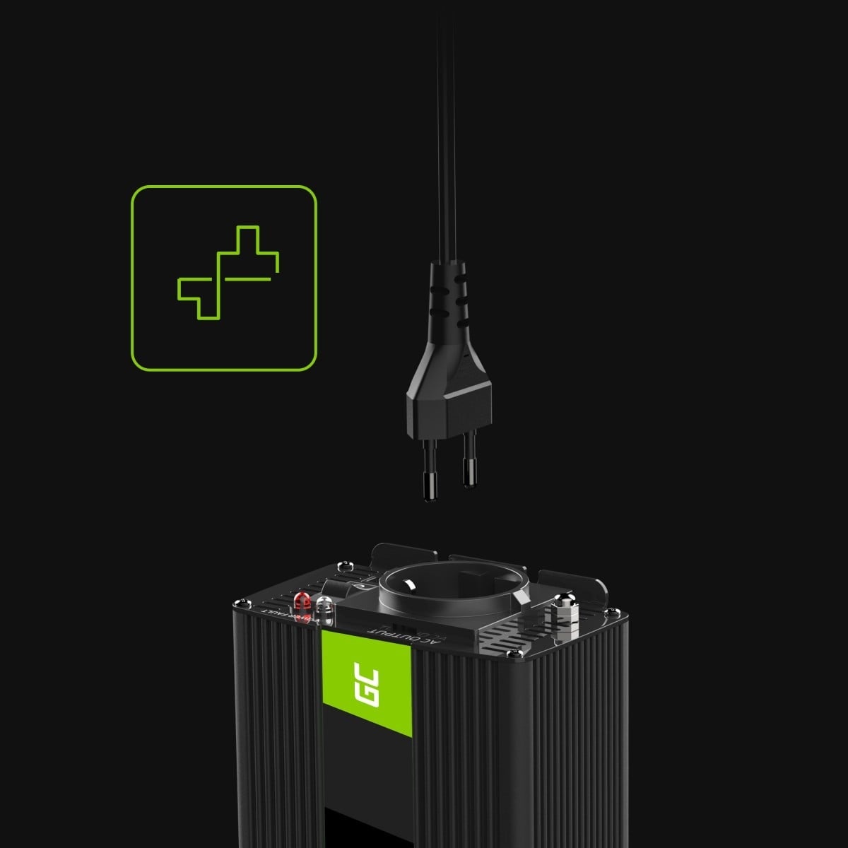 GREEN CELL Green Cell Power Inverter 12V to 230V 150W/300W - BATTERIE E ALIMENTATORI | TecnoCARE.net Sabaudia, Latina, Terracina, San Felice Circeo e Pontinia