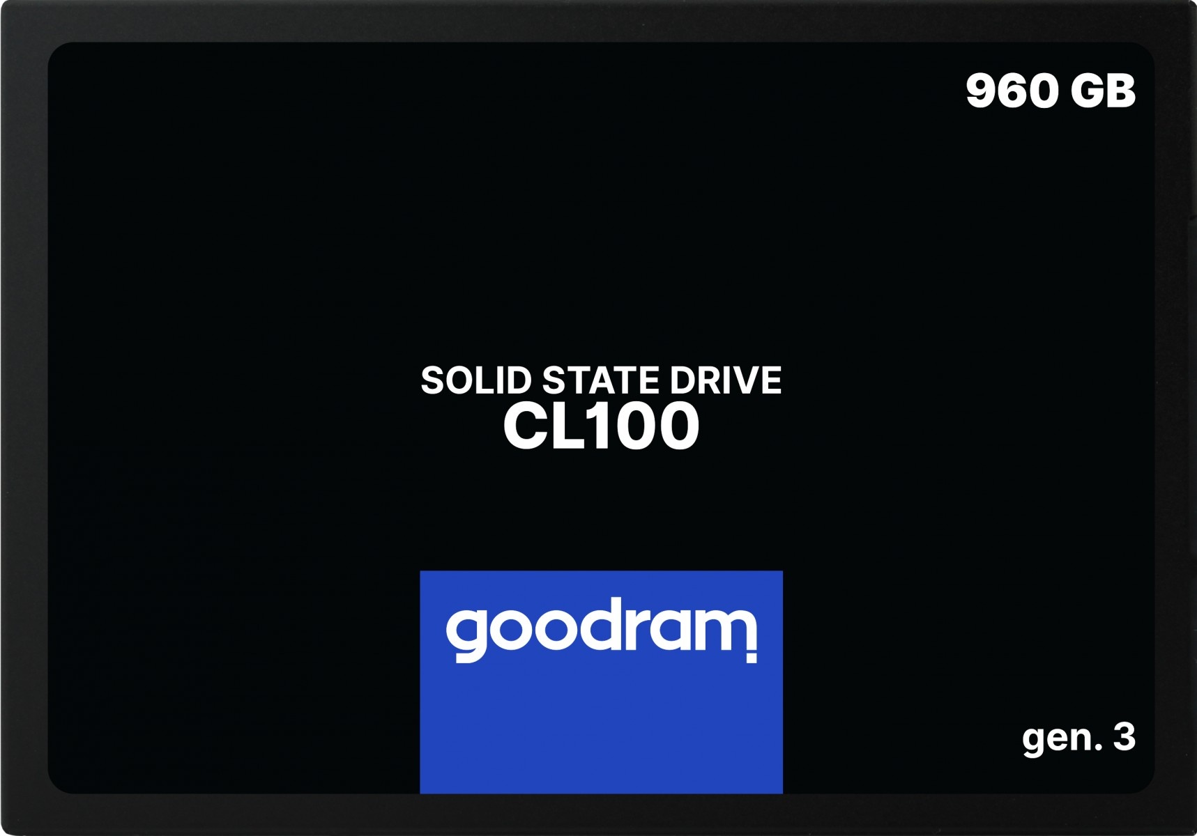 GOODRAM Goodram CL100 gen.3 960 GB 2.5" Serial ATA III 3D NAND - SUPPORTI PER LA MEMORIZZAZIONE | TecnoCARE.net Sabaudia, Latina, Terracina, San Felice Circeo e Pontinia