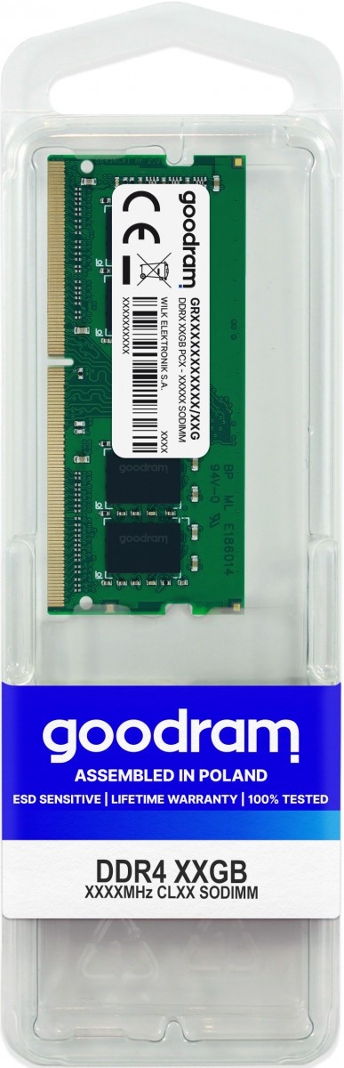 GOODRAM Goodram GR3200S464L22/16G modulo di memoria 16 GB 1 x 16 GB DDR4 - COMPONENTI | TecnoCARE.net Sabaudia, Latina, Terracina, San Felice Circeo e Pontinia