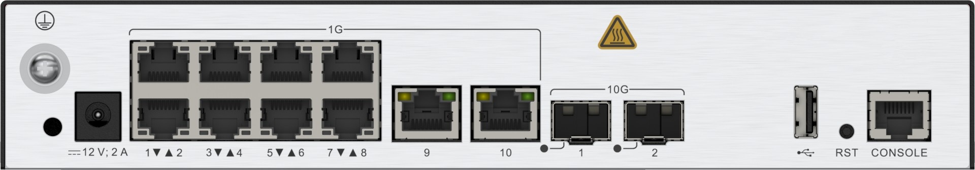 HUAWEI Huawei AP Controller AC650-256AP mainframe (10*GE ports, 2*10GE SFP+ ports, with the AC/DC adapter) - RETI | TecnoCARE.net Sabaudia, Latina, Terracina, San Felice Circeo e Pontinia
