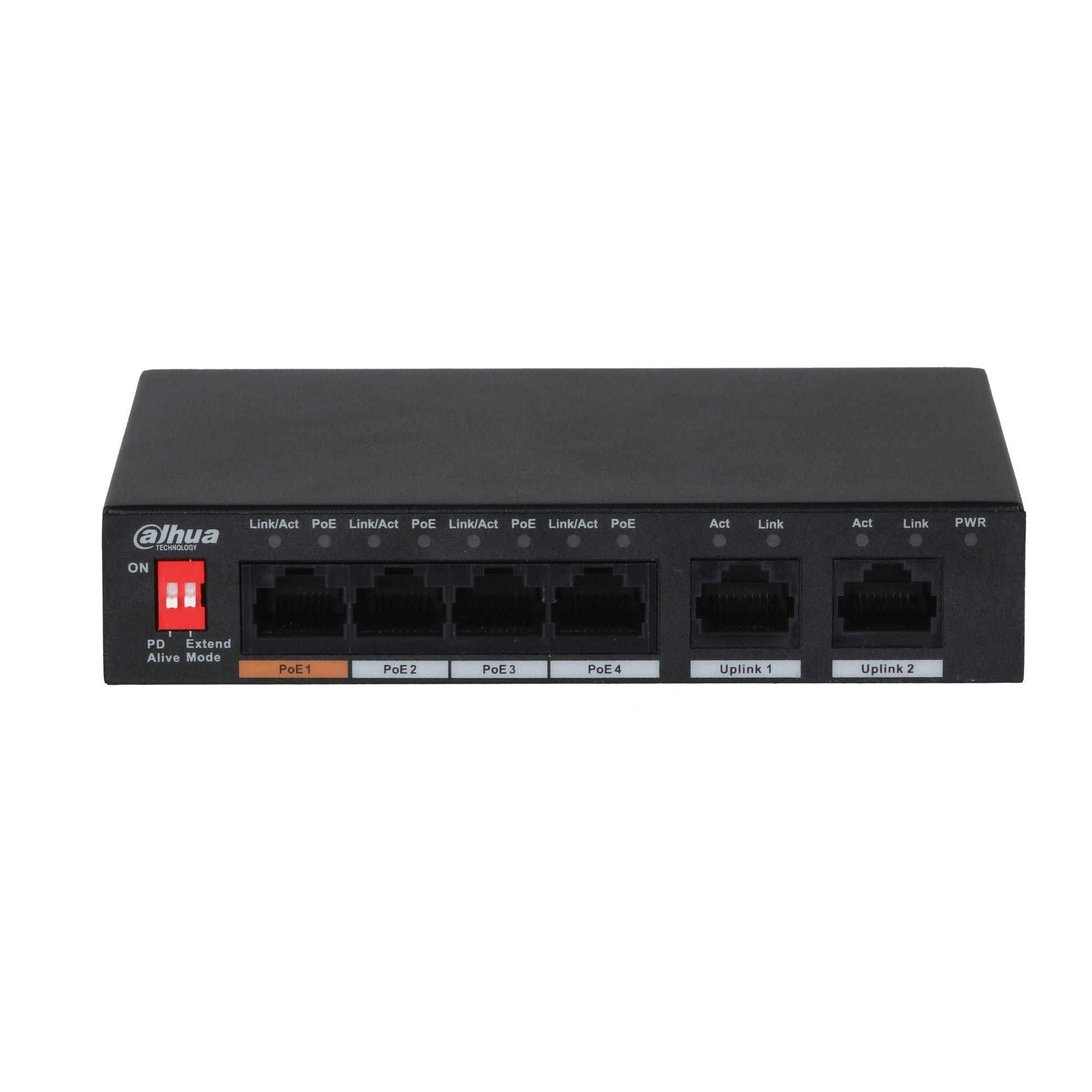 DAHUA Dahua PFS3006-4ET-60-V2 Interruttore desktop 6 porte 10/100Mbps non gestito con 4 porte PoE - RETI | TecnoCARE.net Sabaudia, Latina, Terracina, San Felice Circeo e Pontinia