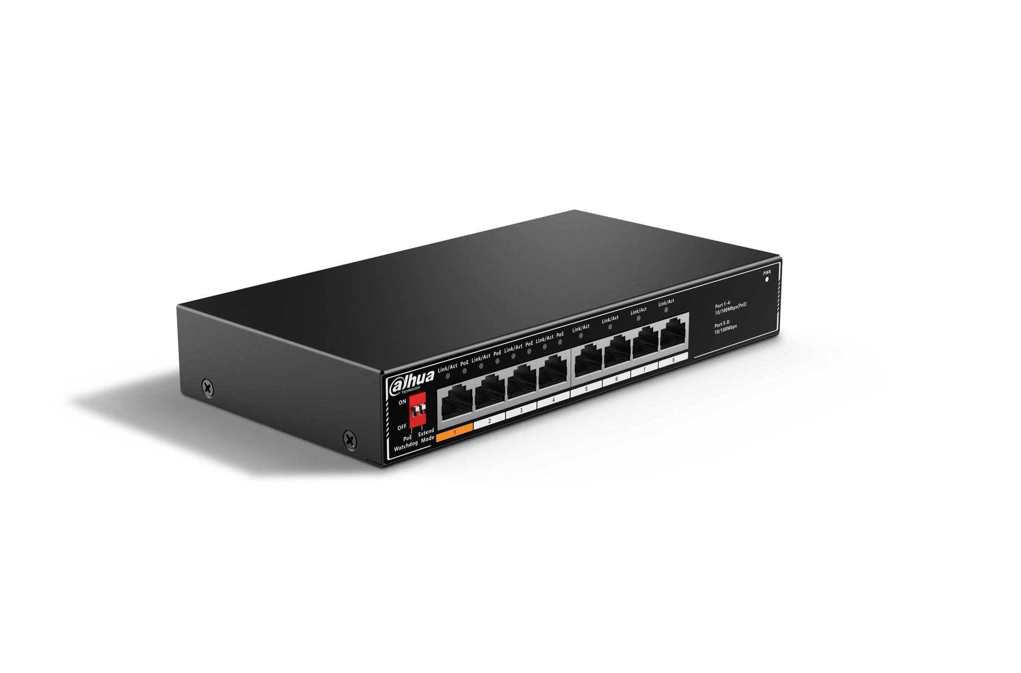 DAHUA Dahua SF1008LP Switch desktop non gestito a 8 porte con 4 porte PoE - RETI | TecnoCARE.net Sabaudia, Latina, Terracina, San Felice Circeo e Pontinia