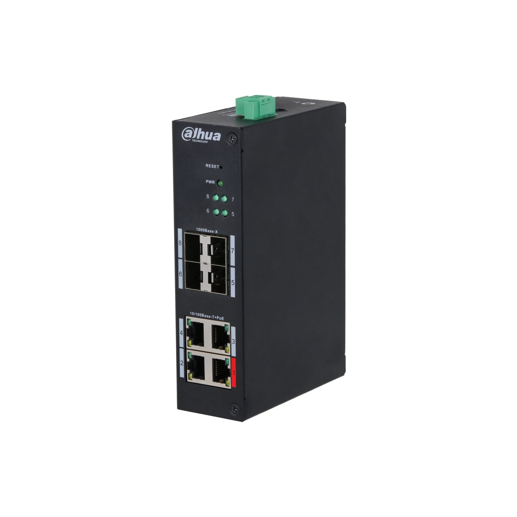 DAHUA Dahua HS4408-4ET-96 Switch gestito industriale a 8 porte con 4 porte PoE - RETI | TecnoCARE.net Sabaudia, Latina, Terracina, San Felice Circeo e Pontinia