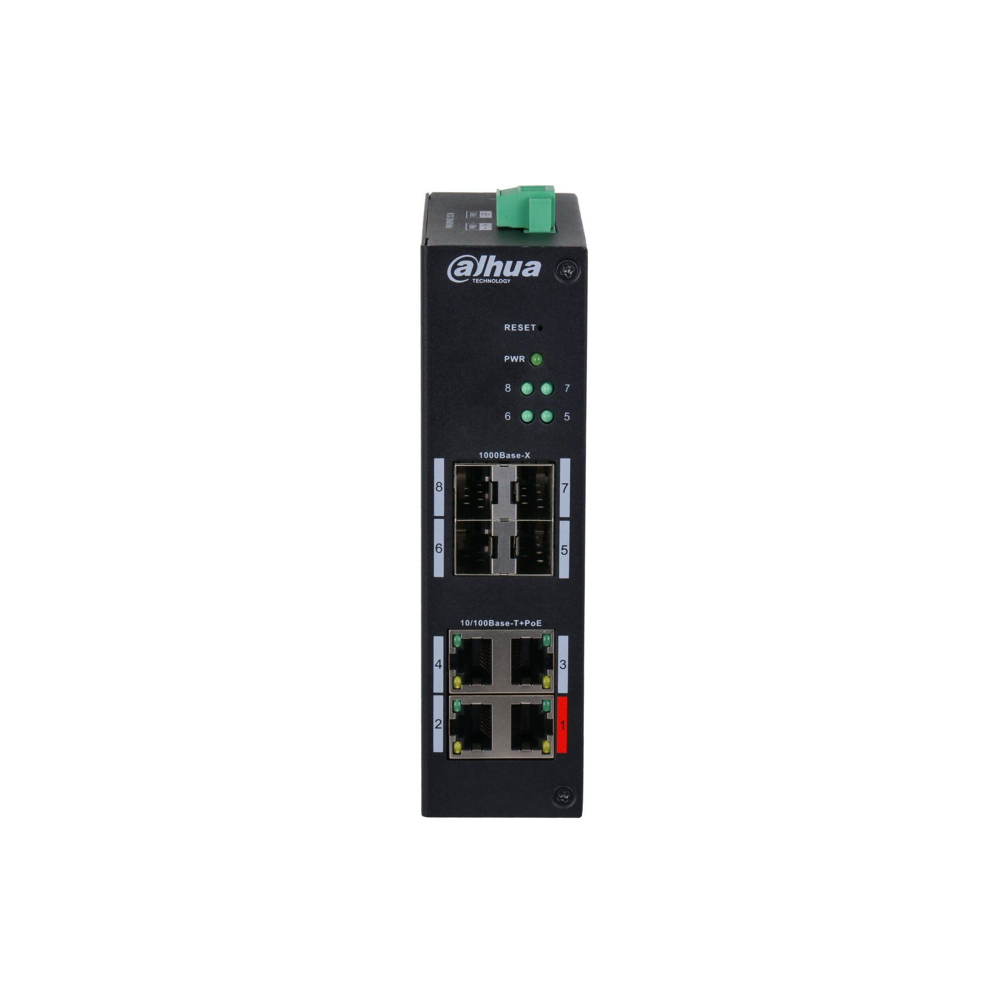 DAHUA Dahua HS4408-4ET-96 Switch gestito industriale a 8 porte con 4 porte PoE - RETI | TecnoCARE.net Sabaudia, Latina, Terracina, San Felice Circeo e Pontinia