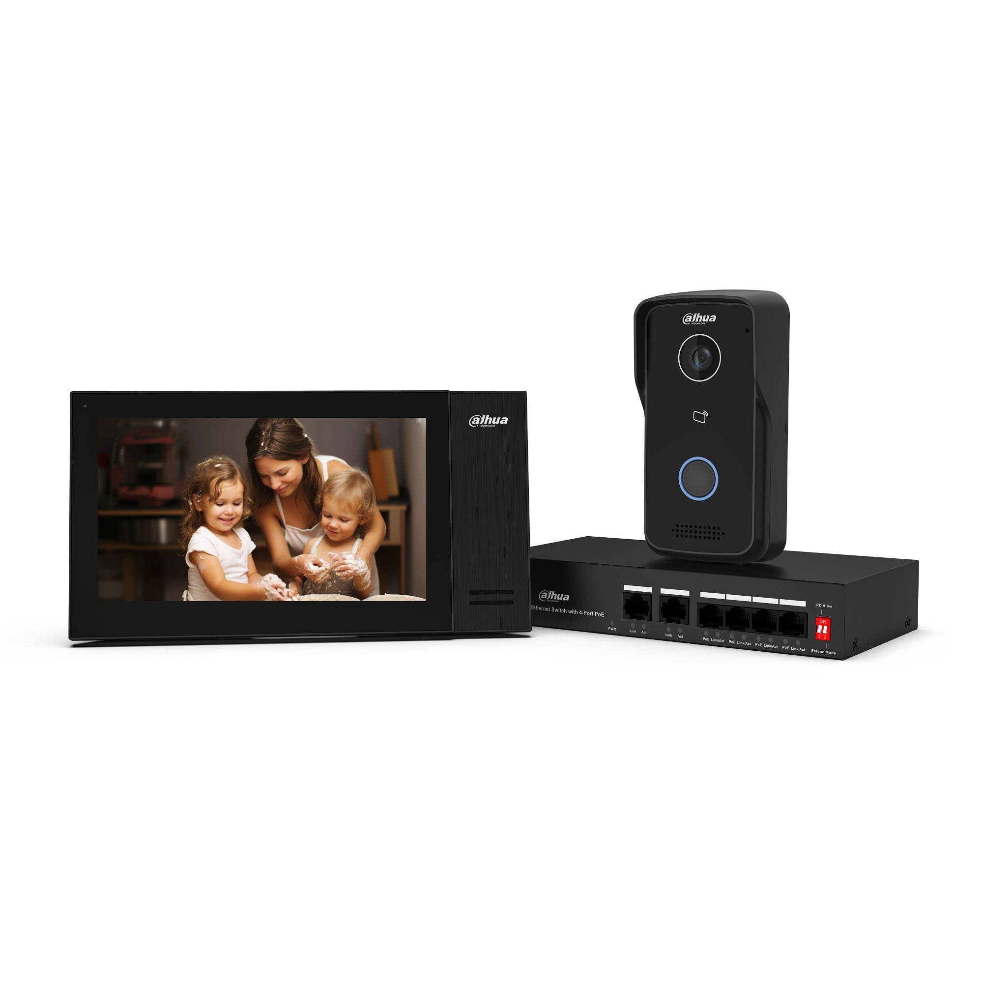 DAHUA Dahua KTP02 Kit di Videocitofono IP - DISPOSITIVI SMART PER LA CASA | TecnoCARE.net Sabaudia, Latina, Terracina, San Felice Circeo e Pontinia