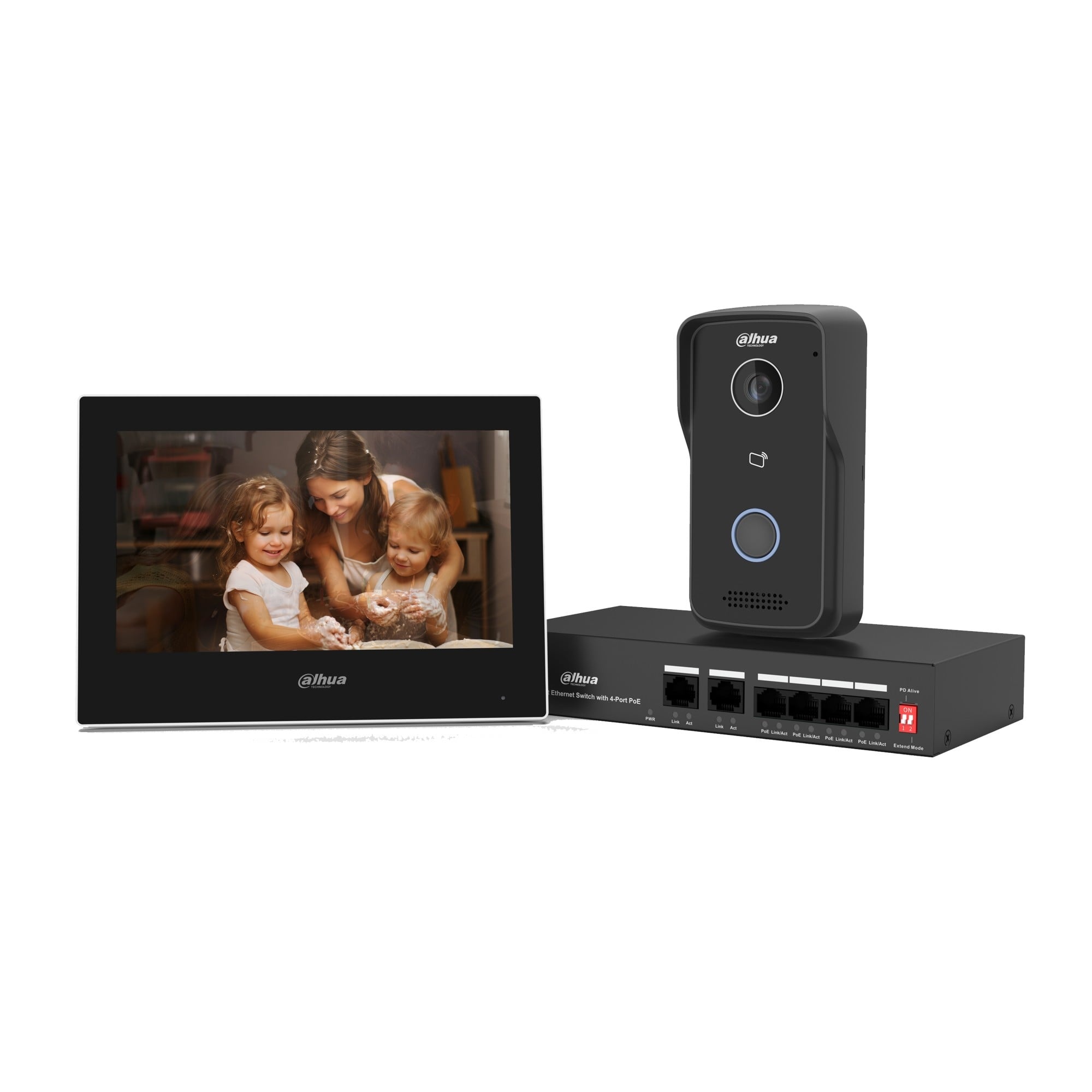 DAHUA Dahua KTP03 Kit di Videointerfono IP - ACCESSO E CONTROLLO | TecnoCARE.net Sabaudia, Latina, Terracina, San Felice Circeo e Pontinia