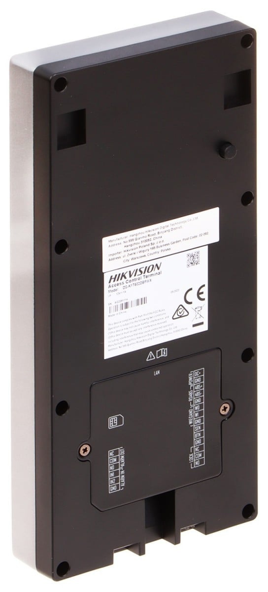 HIKVISION Hikvision DS-K1T502DBFWX-C Terminale di Controllo Accessi - ACCESSO E CONTROLLO | TecnoCARE.net Sabaudia, Latina, Terracina, San Felice Circeo e Pontinia