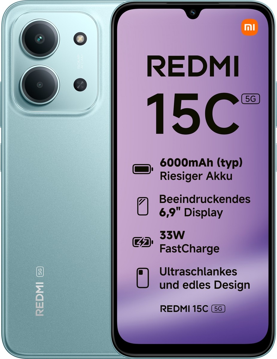 XIAOMI Xiaomi Redmi 15C 17,5 cm (6,9") 5G USB Type-C 4 GB 128 GB 6000 mAh Verde - DISPOSITIVI DI COMUNICAZIONE MOBILE | TecnoCARE.net Sabaudia, Latina, Terracina, San Felice Circeo e Pontinia