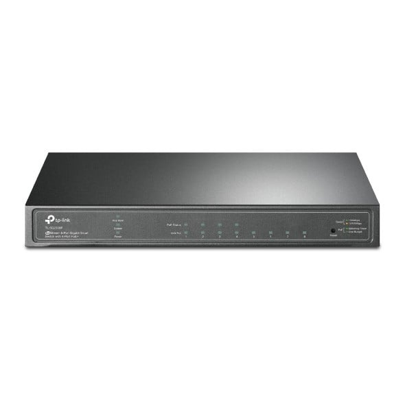 TP-LINK TP-Link JetStream TL-SG2008P switch di rete Gestito L2/L2+ Gigabit Ethernet (10/100/1000) Supporto Power over Ethernet (PoE) Nero - RETI | TecnoCARE.net Sabaudia, Latina, Terracina, San Felice Circeo e Pontinia