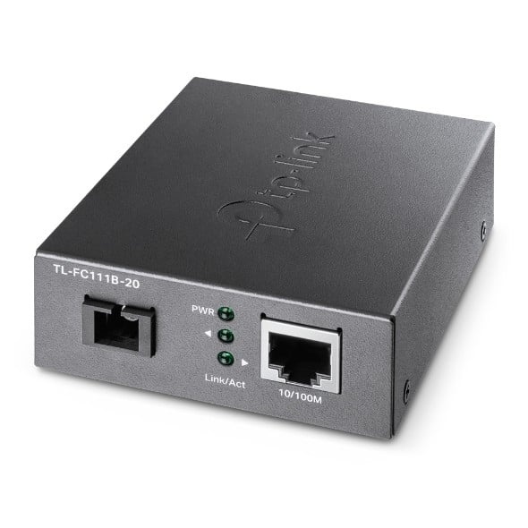 TP-LINK TP-Link Omada TL-FC111B-20 convertitore multimediale di rete 100 Mbit/s Modalità singola Nero - RETI | TecnoCARE.net Sabaudia, Latina, Terracina, San Felice Circeo e Pontinia
