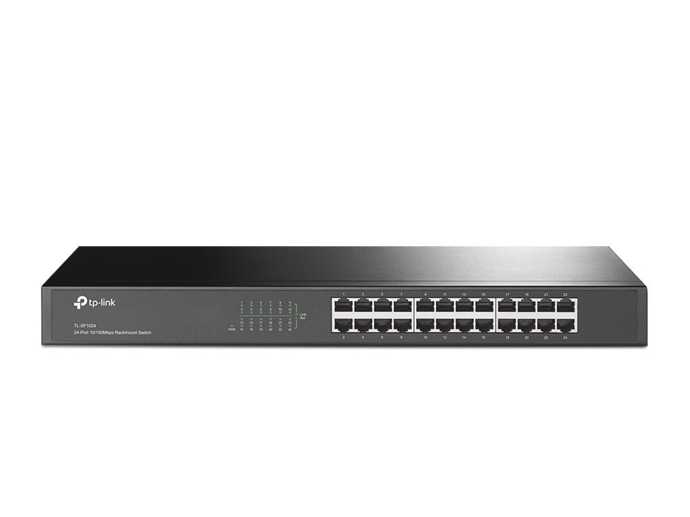 TP-LINK TP-Link TL-SF1024 switch di rete Non gestito Fast Ethernet (10/100) Nero - RETI | TecnoCARE.net Sabaudia, Latina, Terracina, San Felice Circeo e Pontinia