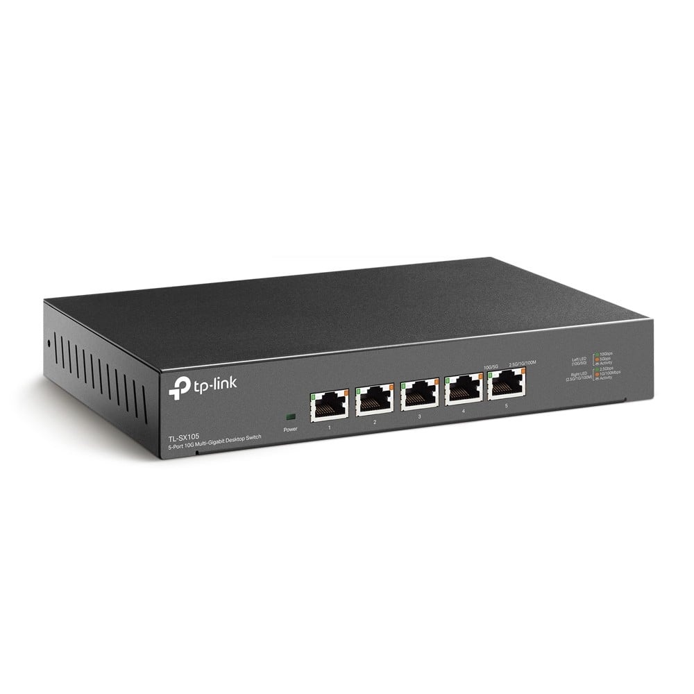TP-LINK TP-Link SX105 Switch 5x10GE Desktop - RETI | TecnoCARE.net Sabaudia, Latina, Terracina, San Felice Circeo e Pontinia