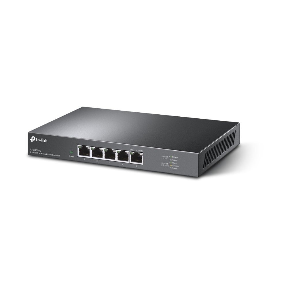TP-LINK TP-Link TL-SG105-M2 switch di rete Non gestito 2.5G Ethernet (100/1000/2500) Nero - RETI | TecnoCARE.net Sabaudia, Latina, Terracina, San Felice Circeo e Pontinia