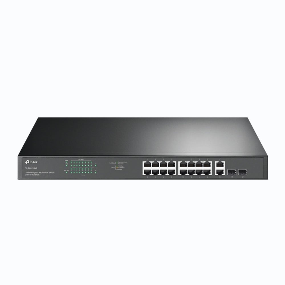 TP-LINK TP-Link TL-SG1218MP switch di rete Non gestito Gigabit Ethernet (10/100/1000) Supporto Power over Ethernet (PoE) 1U Nero - RETI | TecnoCARE.net Sabaudia, Latina, Terracina, San Felice Circeo e Pontinia