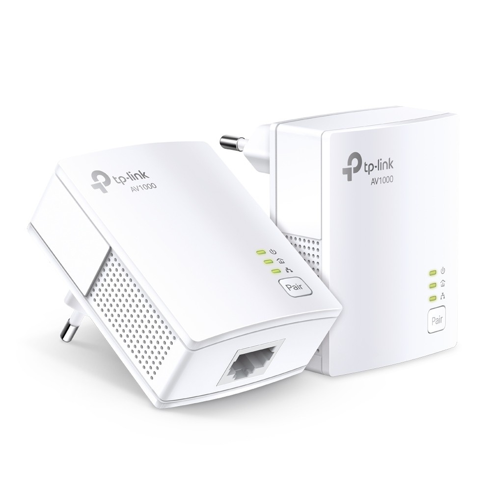 TP-LINK TP-Link TL-PA7017 KIT adattatore di rete PowerLine 1000 Mbit/s Collegamento ethernet LAN Bianco 2 pz - RETI | TecnoCARE.net Sabaudia, Latina, Terracina, San Felice Circeo e Pontinia