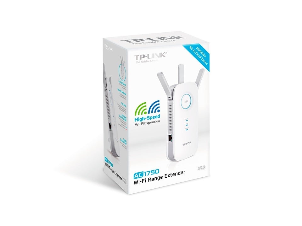 TP-LINK TP-Link AC1750 Wi-Fi Ripetitore di rete Bianco 10, 100, 1000 Mbit/s - RETI | TecnoCARE.net Sabaudia, Latina, Terracina, San Felice Circeo e Pontinia