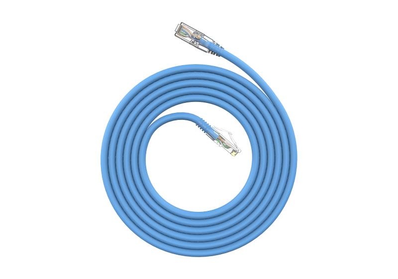 HIKVISION HIKVISION CAVO 3M 26AWG CON 50U PLACCATO ORO RJ45 PLUG, U/UTP, LSZH, BLU - CAVI DI RETE | TecnoCARE.net Sabaudia, Latina, Terracina, San Felice Circeo e Pontinia
