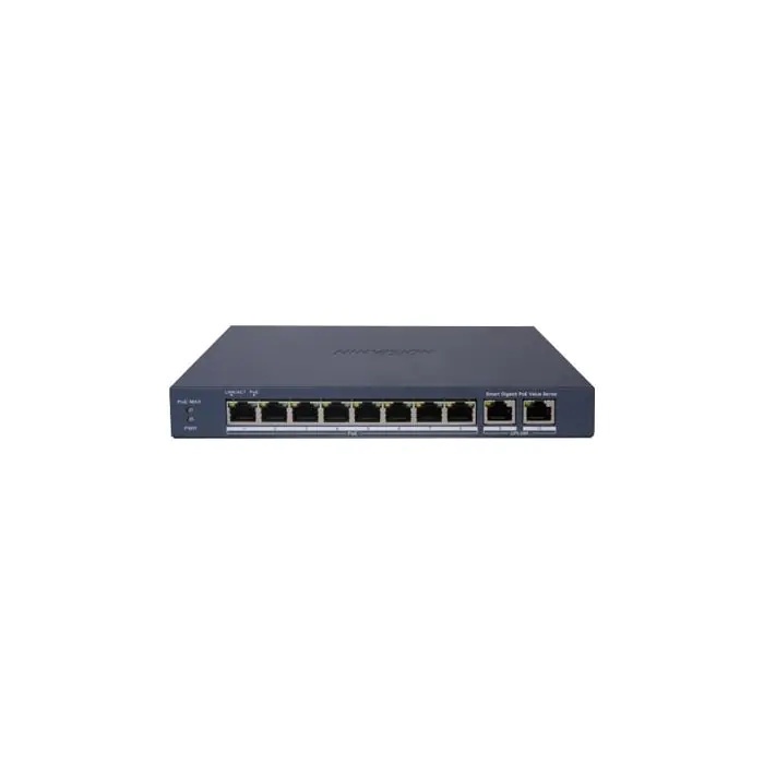 HIKVISION HIKVISION SWITCH SMART MANAGED 8 POE GIGABIT PORTS - SWITCH E HUB | TecnoCARE.net Sabaudia, Latina, Terracina, San Felice Circeo e Pontinia