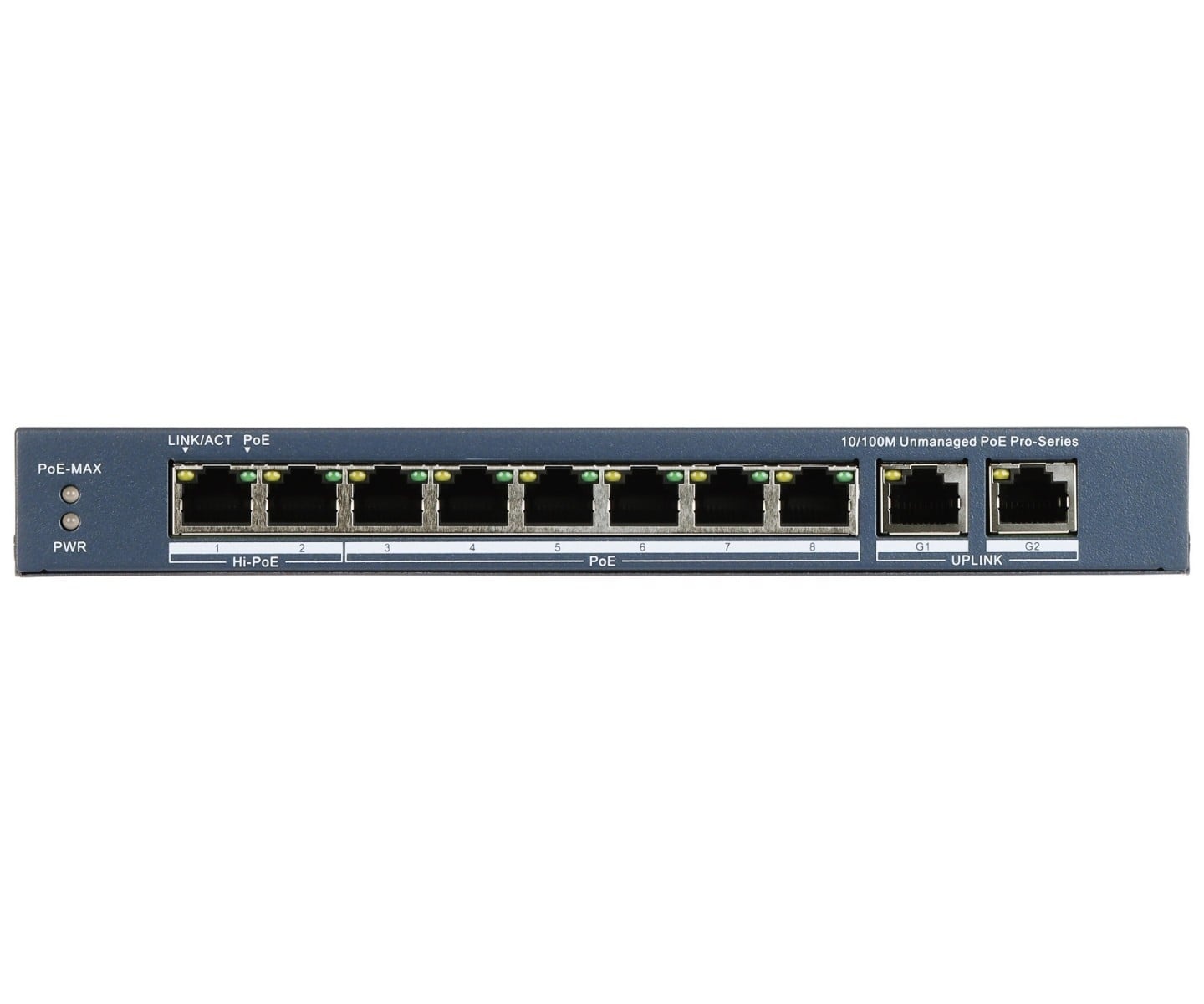 HIKVISION Hikvision DS-3E0310HP-E(C) switch di rete Non gestito Fast Ethernet (10/100) Supporto Power over Ethernet (PoE) Blu - RETI | TecnoCARE.net Sabaudia, Latina, Terracina, San Felice Circeo e Pontinia
