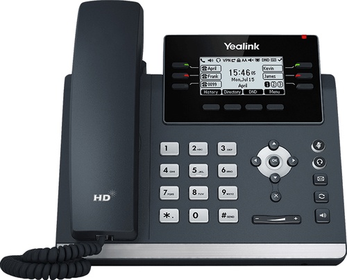 YEALINK Yealink SIP T42U telefono IP Grigio LCD Wi-Fi - APPARECCHIATURA TELEFONICA | TecnoCARE.net Sabaudia, Latina, Terracina, San Felice Circeo e Pontinia