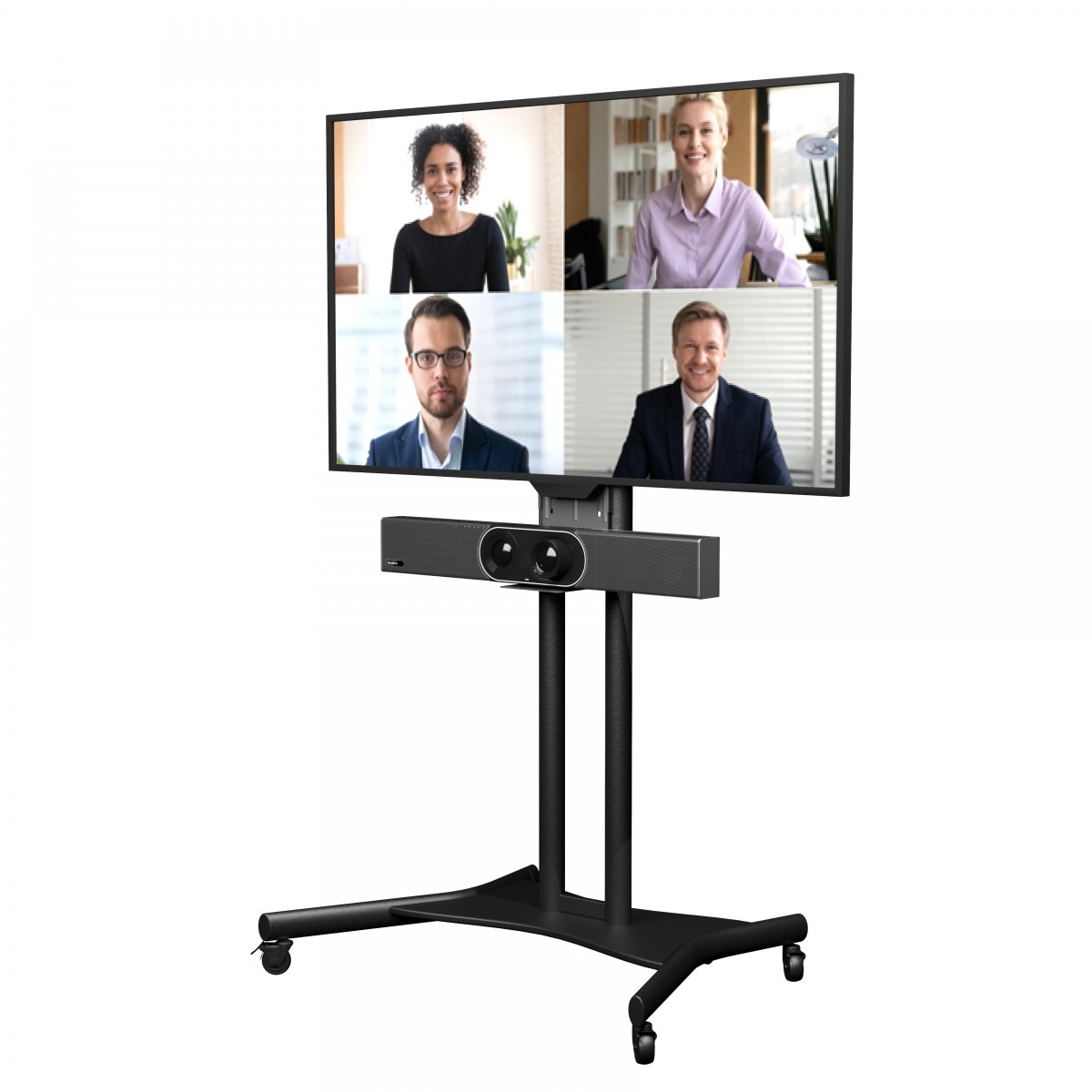 YEALINK Yealink VCS-TVMount2 Montaggio a muro Nero - ACCESSORI PER APPARECCHIATURE DI TELECOMUNICAZIONE | TecnoCARE.net Sabaudia, Latina, Terracina, San Felice Circeo e Pontinia