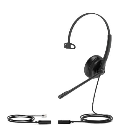 YEALINK Yealink RJ headset YHS34 Mono - AUDIO E CUFFIE PORTATILI | TecnoCARE.net Sabaudia, Latina, Terracina, San Felice Circeo e Pontinia