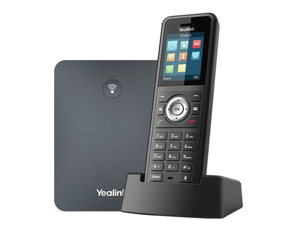 YEALINK Yealink 1302025 W79P Telefono IP Mobile Wireless Nero 20 Linee 1000 Voci - APPARECCHIATURA TELEFONICA | TecnoCARE.net Sabaudia, Latina, Terracina, San Felice Circeo e Pontinia