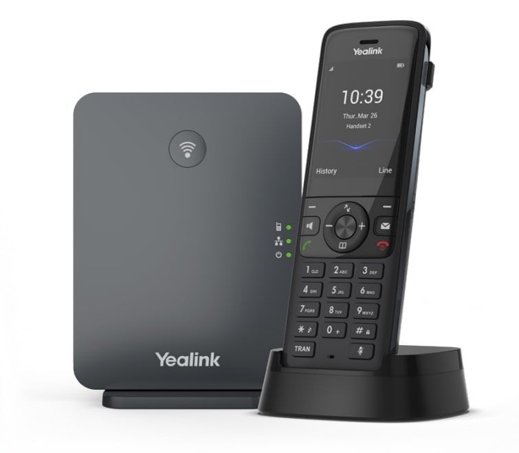 YEALINK Yealink W78P telefono IP Nero TFT - APPARECCHIATURA TELEFONICA | TecnoCARE.net Sabaudia, Latina, Terracina, San Felice Circeo e Pontinia