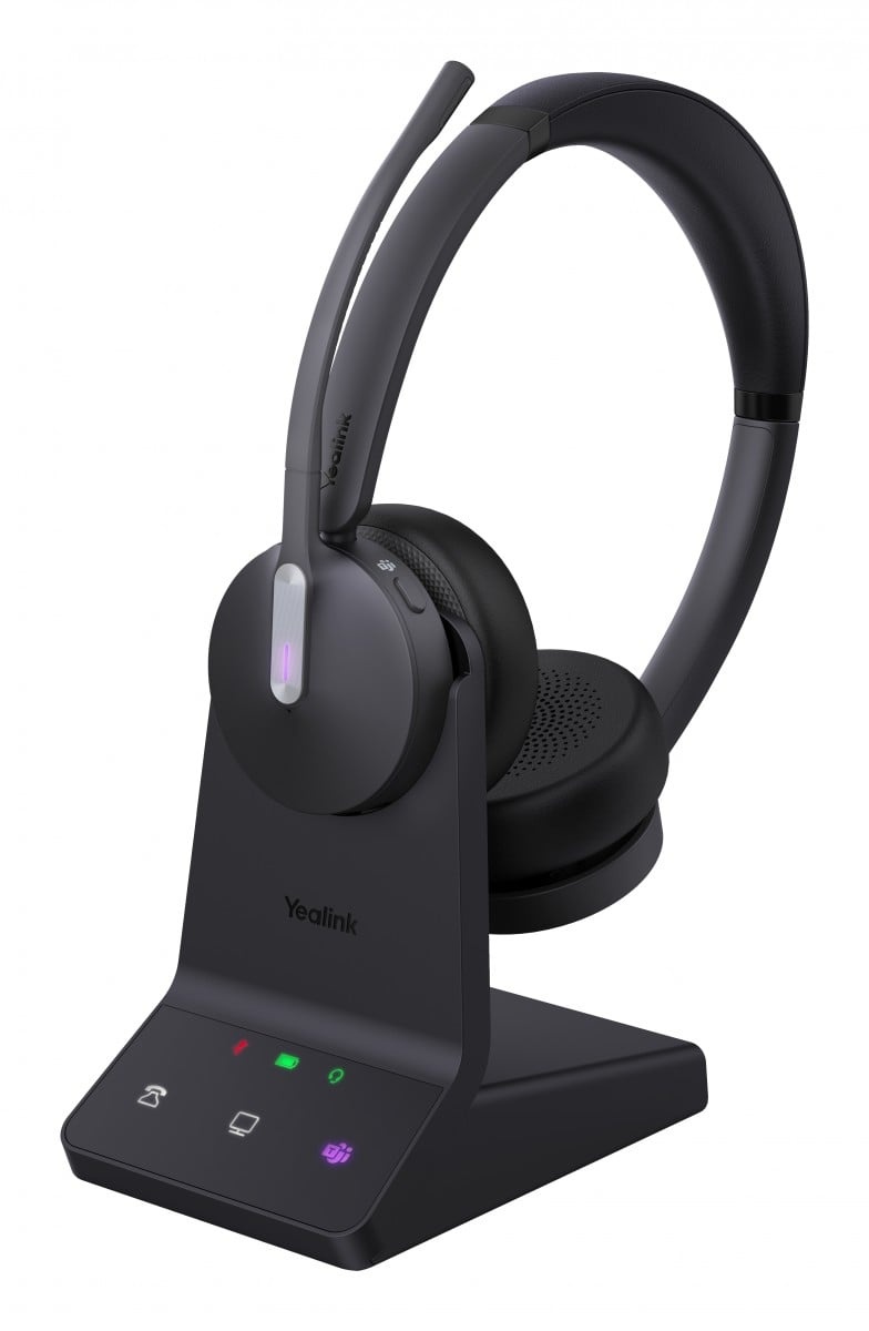 YEALINK Yealink 1208674 WH64 Cuffie Bluetooth Wireless Doppie per Ufficio e Call Center - AUDIO E CUFFIE PORTATILI | TecnoCARE.net Sabaudia, Latina, Terracina, San Felice Circeo e Pontinia
