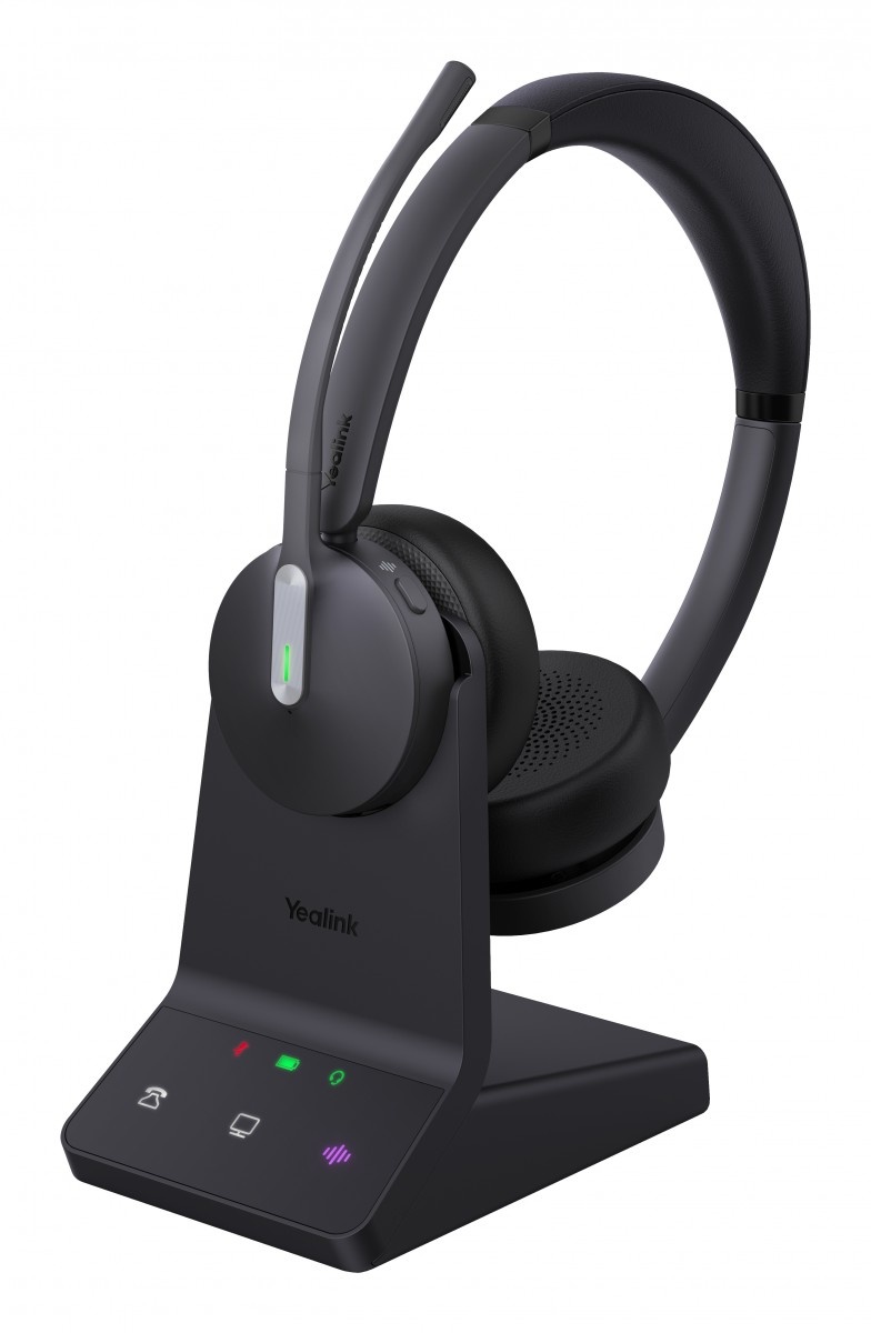 YEALINK Yealink 1208673 WH64 Cuffie Bluetooth Wireless Doppie per Ufficio e Call Center - AUDIO E CUFFIE PORTATILI | TecnoCARE.net Sabaudia, Latina, Terracina, San Felice Circeo e Pontinia