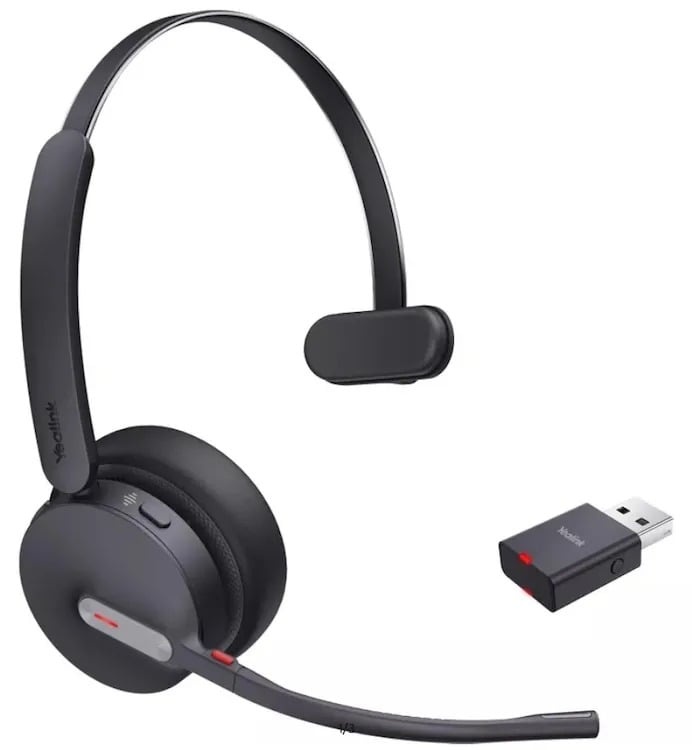 YEALINK Yealink WH64 Hybrid Mono Teams Auricolare Wireless A Padiglione Ufficio Micro-USB Bluetooth Nero - AUDIO E CUFFIE PORTATILI | TecnoCARE.net Sabaudia, Latina, Terracina, San Felice Circeo e Pontinia
