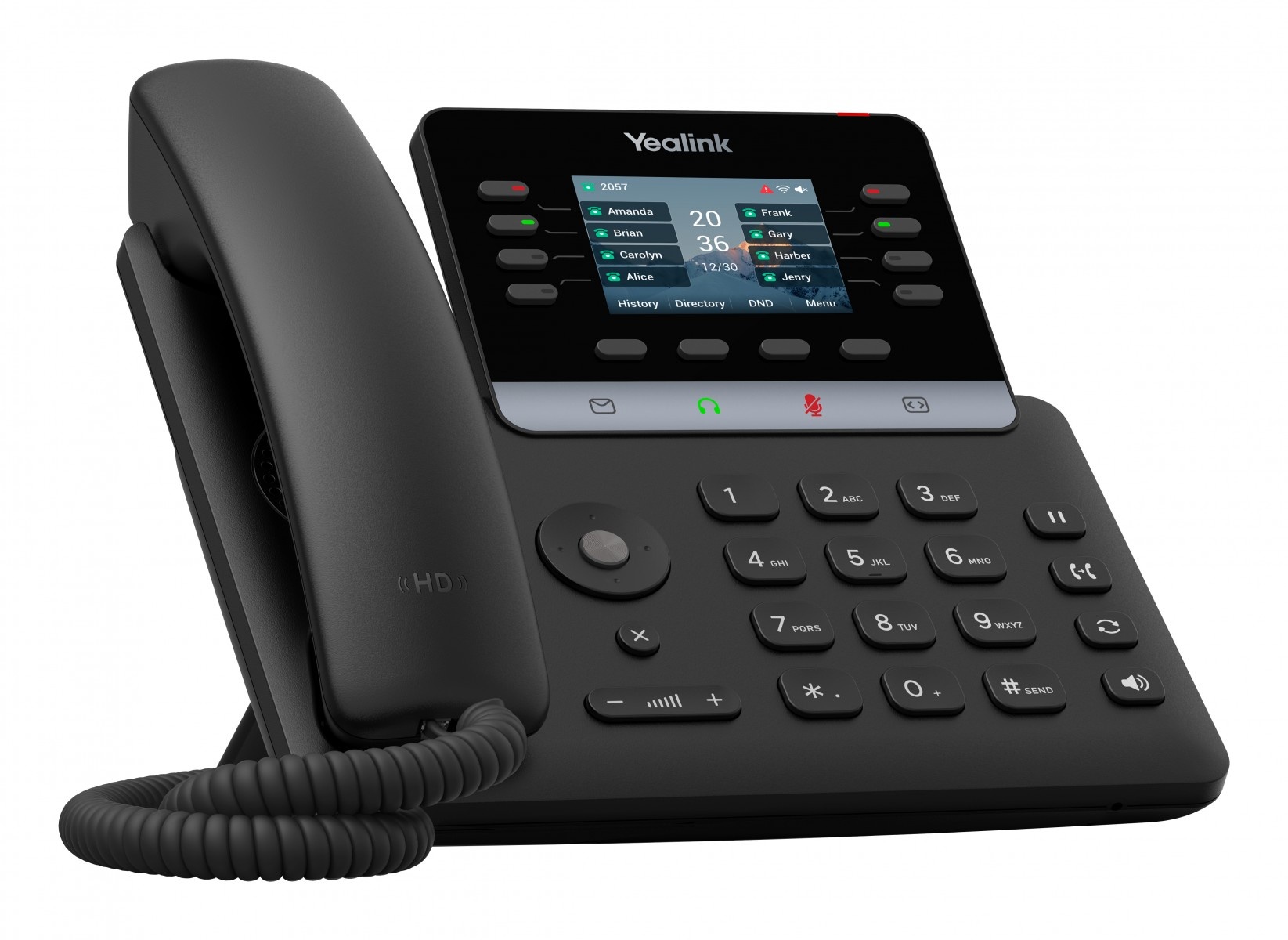 YEALINK Yealink T73U telefono IP Nero LCD - APPARECCHIATURA TELEFONICA | TecnoCARE.net Sabaudia, Latina, Terracina, San Felice Circeo e Pontinia