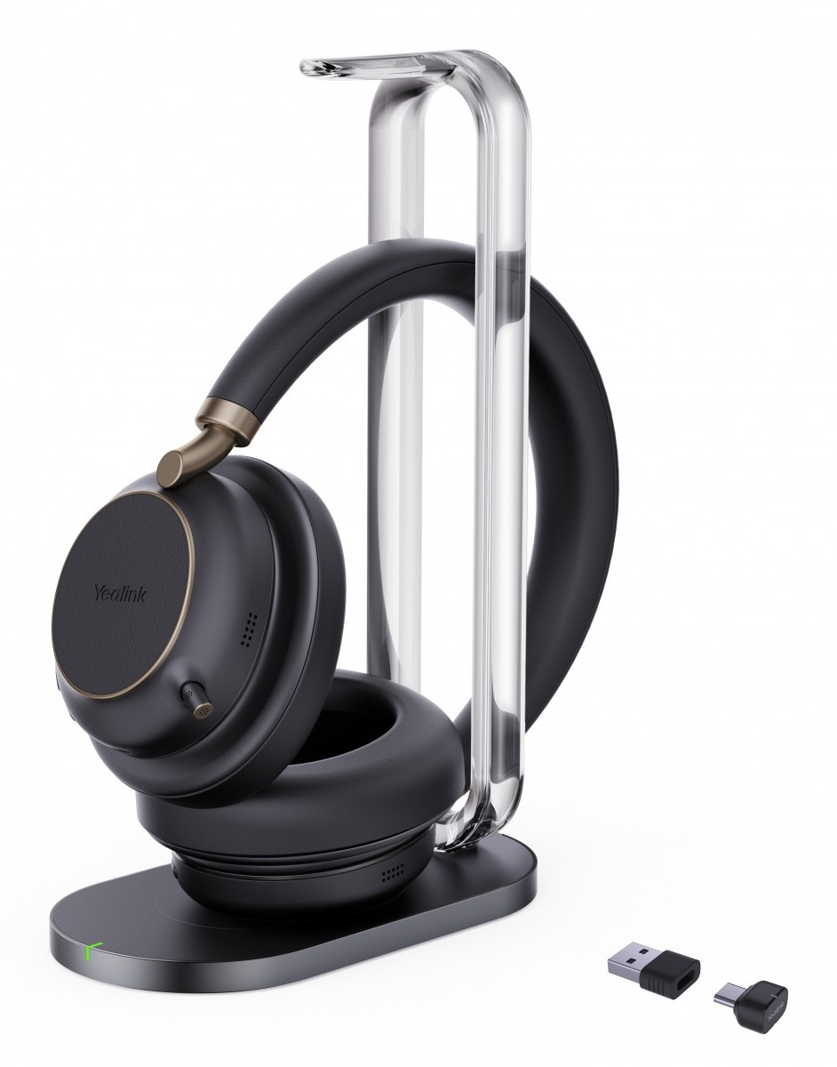 YEALINK Yealink BH76 Plus + Charging Stand UC USB-C/A Auricolare Wireless A Padiglione Musica e Chiamate USB Type-C / USB Type-A Bluetooth Base di ricarica Nero - AUDIO E CUFFIE PORTATILI | TecnoCARE.net Sabaudia, Latina, Terracina, San Felice Circeo e Pontinia