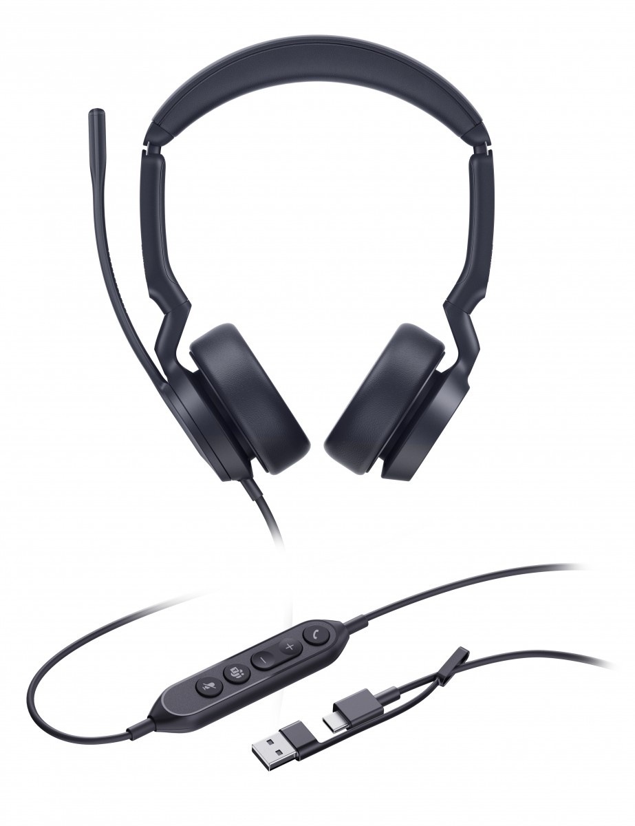 YEALINK Yealink UH44 Dual Teams USB-C/A Auricolare Cablato A Padiglione Ufficio USB Type-C / USB Type-A Nero - AUDIO E CUFFIE PORTATILI | TecnoCARE.net Sabaudia, Latina, Terracina, San Felice Circeo e Pontinia