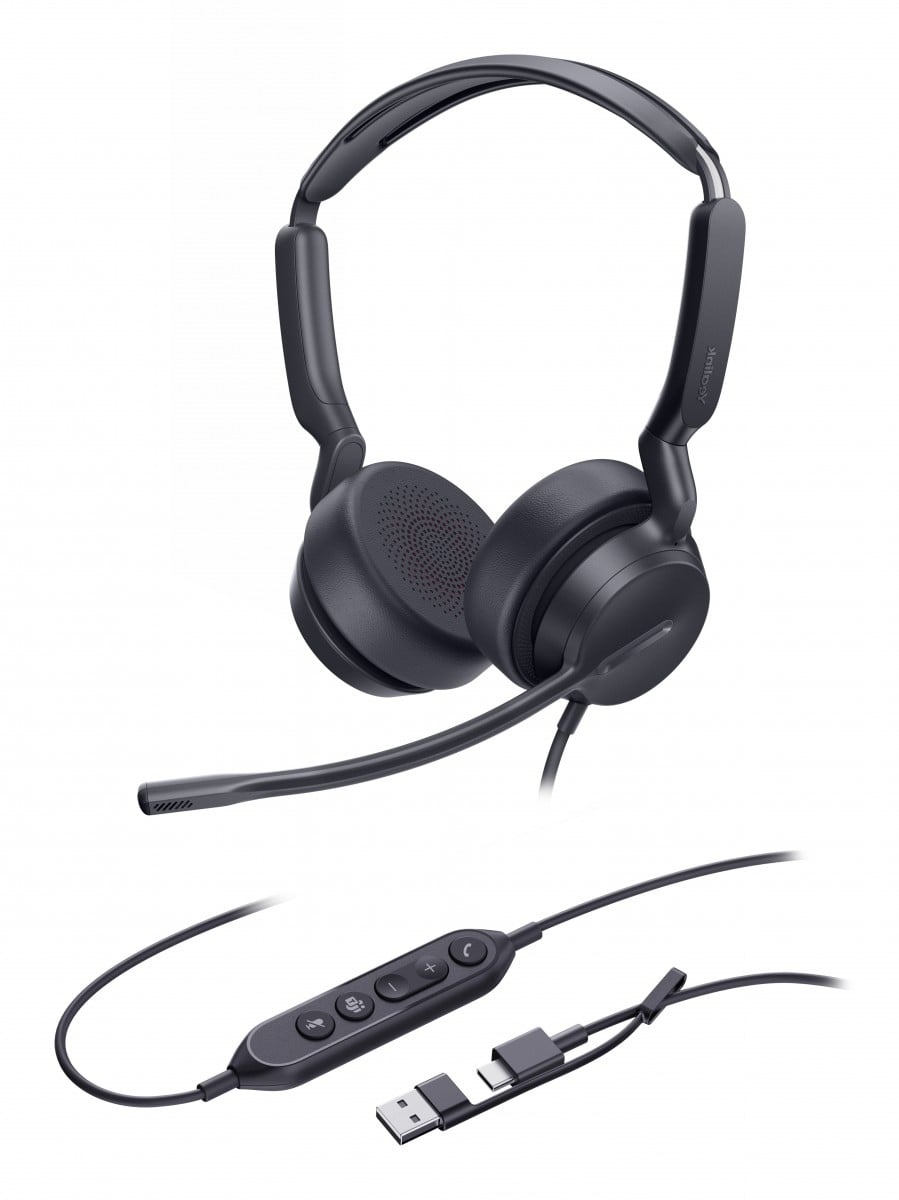 YEALINK Yealink UH42 Dual Teams USB-C/A Auricolare Cablato A Padiglione Ufficio USB Type-C / USB Type-A Nero - AUDIO E CUFFIE PORTATILI | TecnoCARE.net Sabaudia, Latina, Terracina, San Felice Circeo e Pontinia