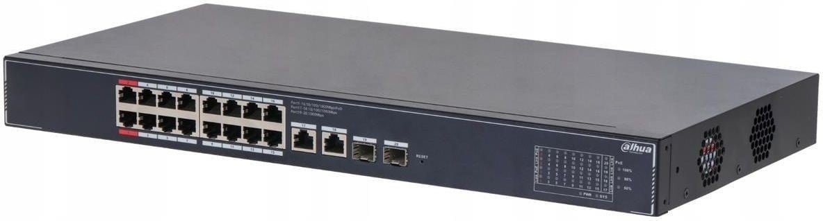 DAHUA Dahua SG4020LP Switch POE a 16 porte con modulo SFP - RETI | TecnoCARE.net Sabaudia, Latina, Terracina, San Felice Circeo e Pontinia