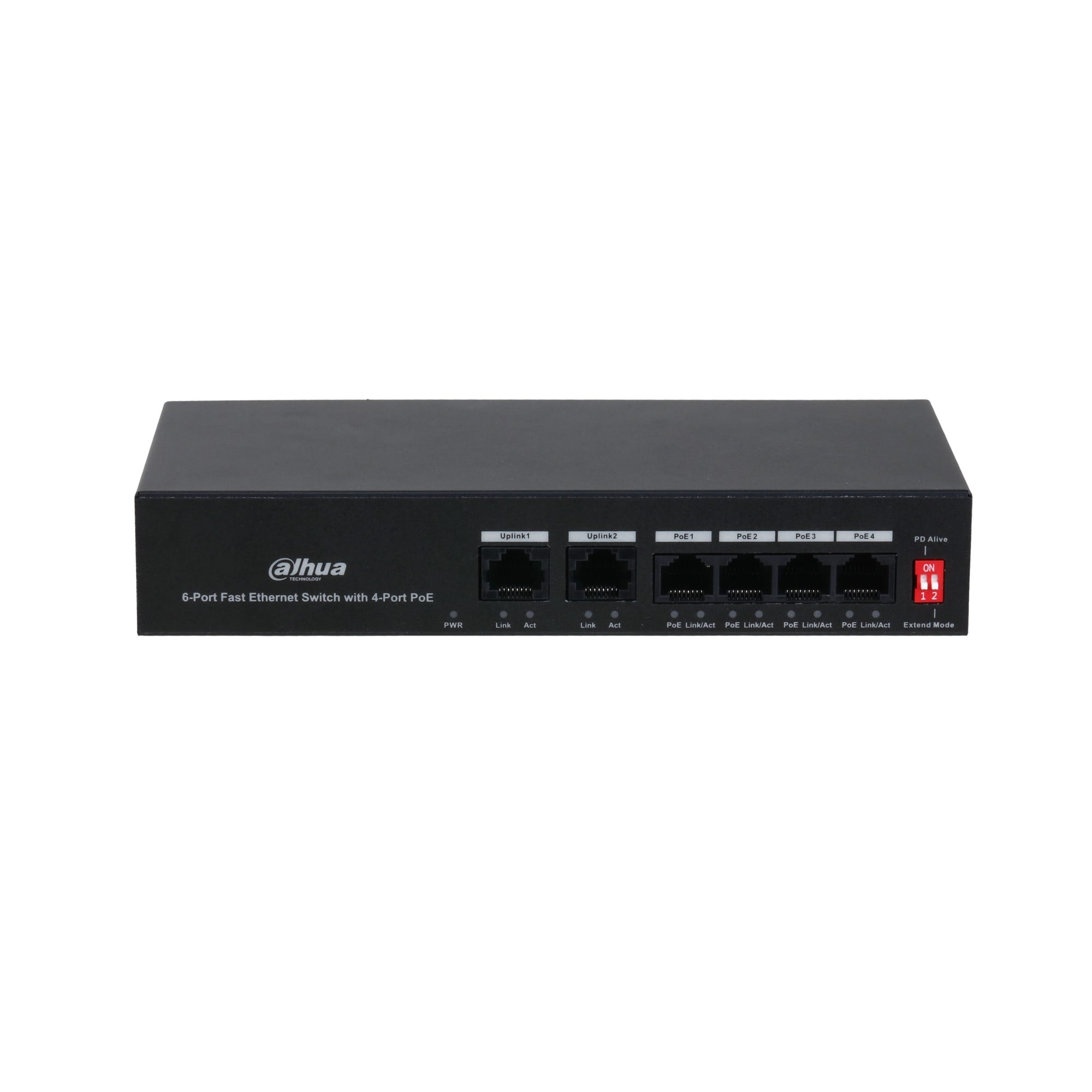DAHUA Dahua PFS3006-4ET-36 Switch Fast Ethernet a 6 porte con 4 porte PoE - RETI | TecnoCARE.net Sabaudia, Latina, Terracina, San Felice Circeo e Pontinia