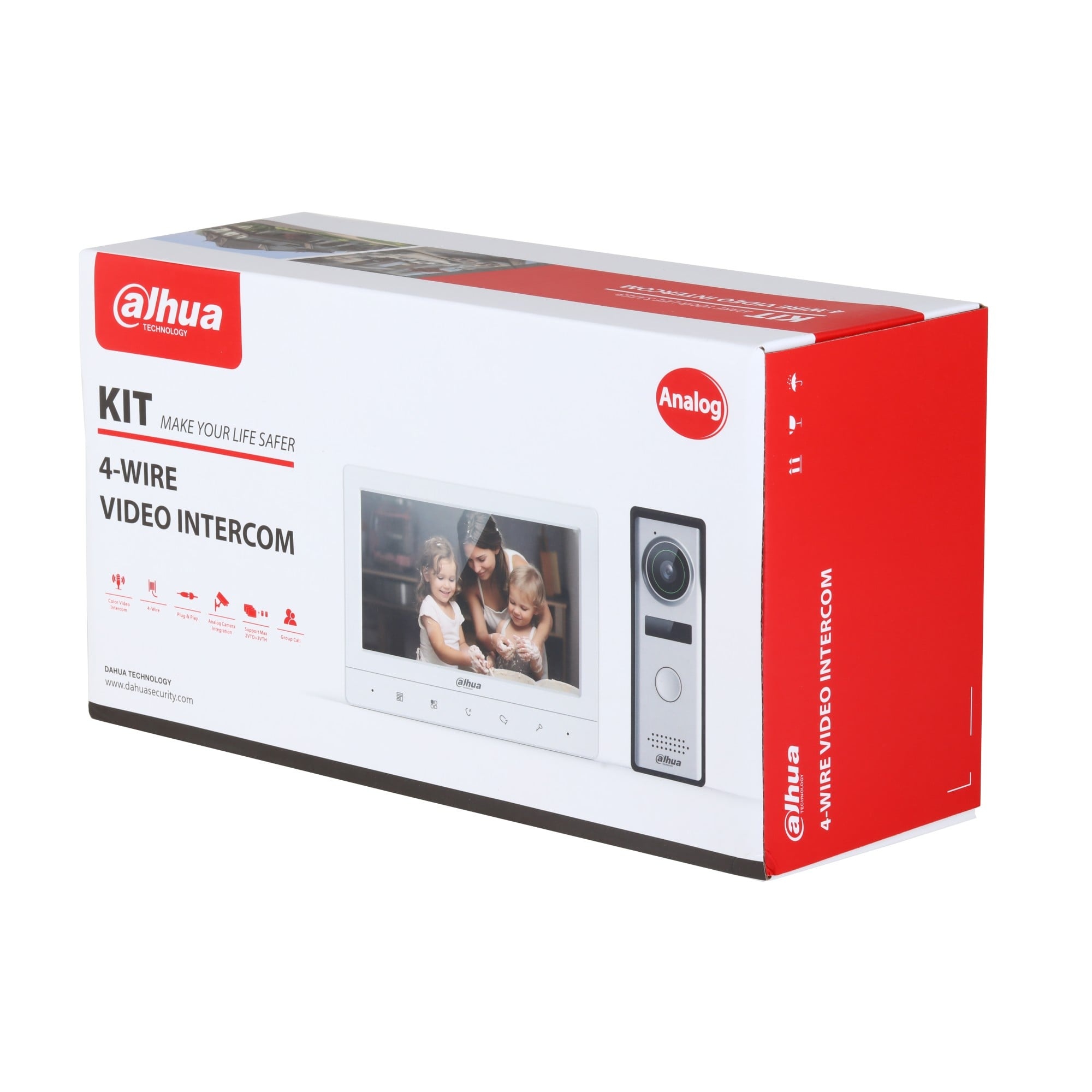 DAHUA Dahua KTA02 Kit videocitofono - ACCESSO E CONTROLLO | TecnoCARE.net Sabaudia, Latina, Terracina, San Felice Circeo e Pontinia