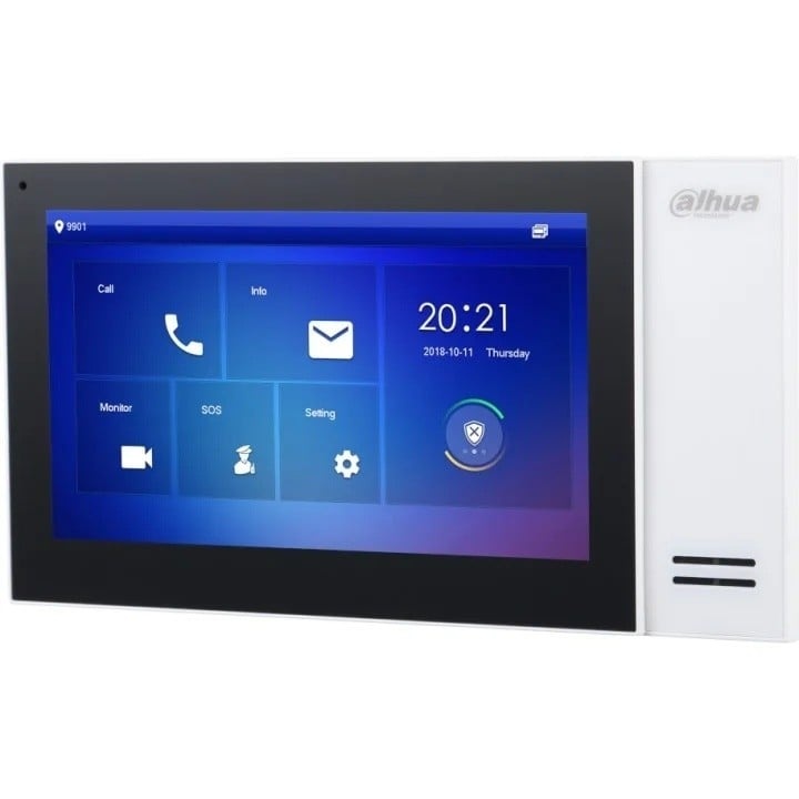 DAHUA Dahua VTH2421FW-P Monitor IP Touchscreen 7", 1024x600, PoE, Integrazione Allarme, 8GB Memoria - ACCESSO E CONTROLLO | TecnoCARE.net Sabaudia, Latina, Terracina, San Felice Circeo e Pontinia