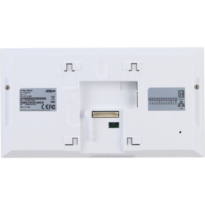DAHUA Dahua VTH2421FW-P Monitor IP Touchscreen 7", 1024x600, PoE, Integrazione Allarme, 8GB Memoria - ACCESSO E CONTROLLO | TecnoCARE.net Sabaudia, Latina, Terracina, San Felice Circeo e Pontinia