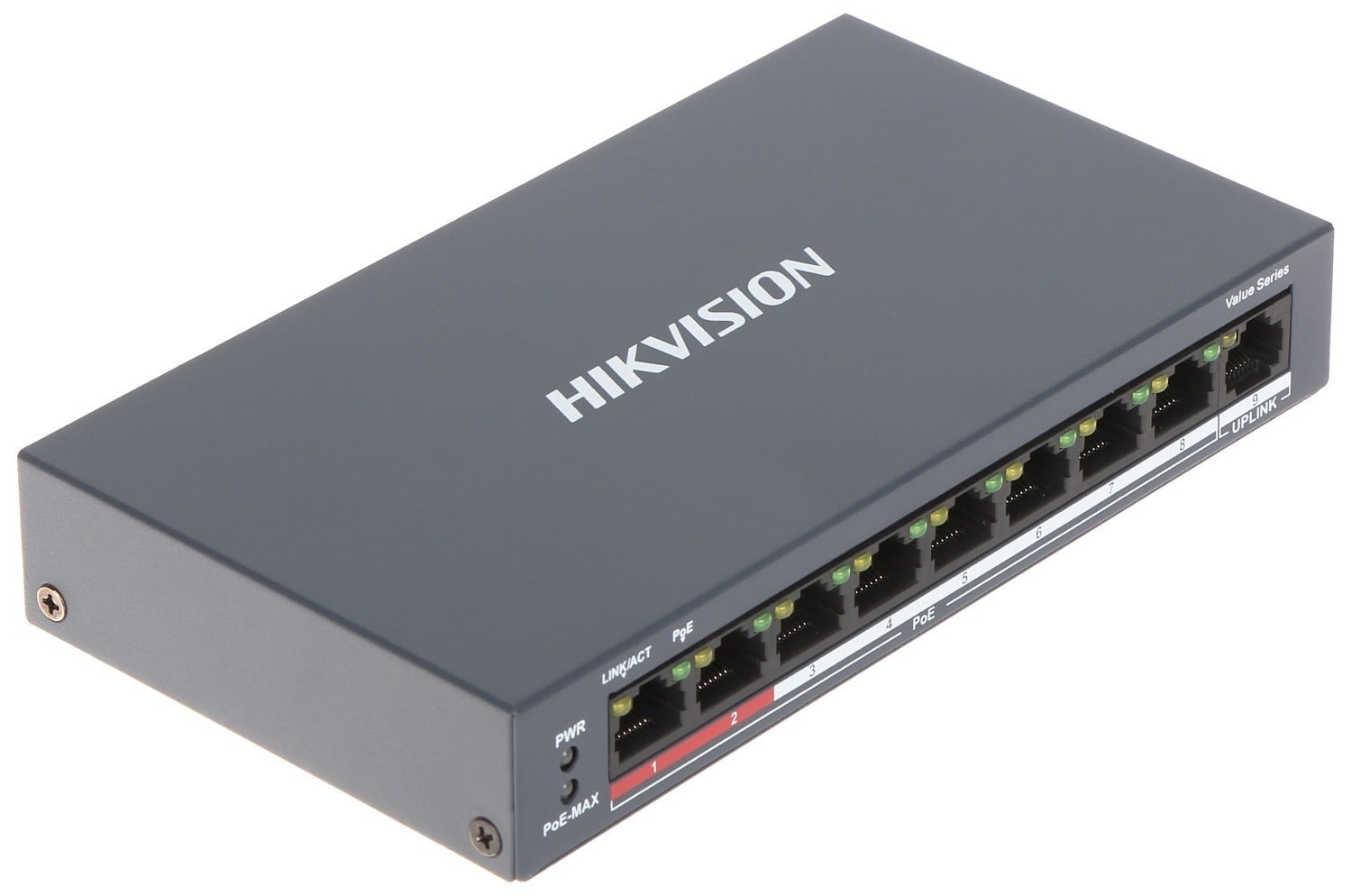 HIKVISION Hikvision DS-3E0109P-E/M(B) Switch PoE - RETI | TecnoCARE.net Sabaudia, Latina, Terracina, San Felice Circeo e Pontinia