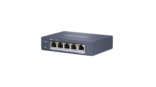 HIKVISION Hikvision DS-3E0505HP-E Switch POE Gigabit non gestito a 4 porte - RETI | TecnoCARE.net Sabaudia, Latina, Terracina, San Felice Circeo e Pontinia