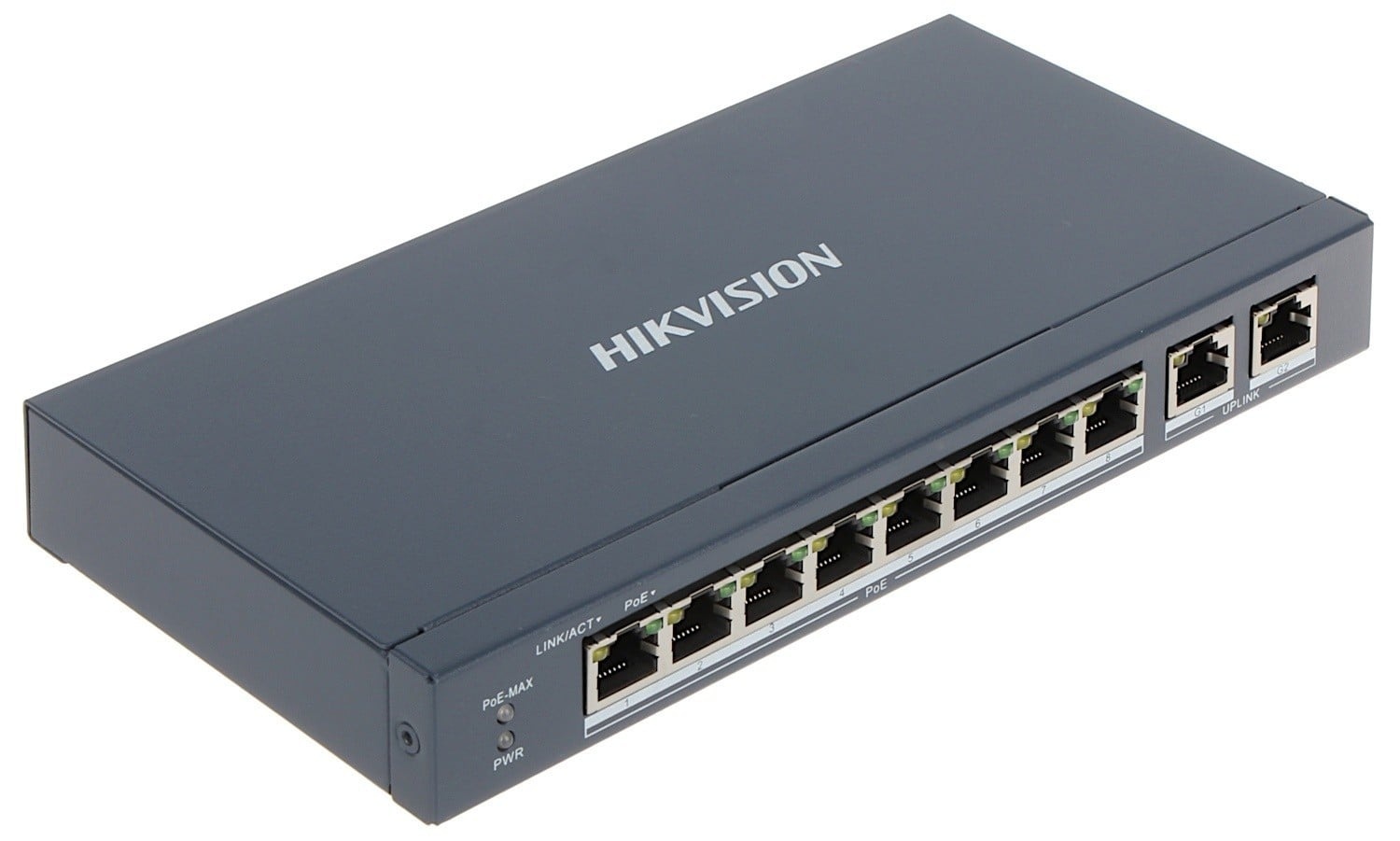 HIKVISION Hikvision DS-3E0310P-E/M 8 Port Fast Ethernet Unmanaged POE Switch - RETI | TecnoCARE.net Sabaudia, Latina, Terracina, San Felice Circeo e Pontinia