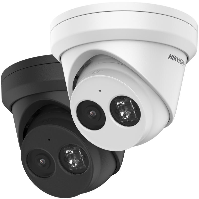HIKVISION Hikvision DS-2CD2343G2-IU(2.8mm)(BLACK) 4 MP AcuSense Fixed Turret Network Camera - SISTEMI DI SORVEGLIANZA | TecnoCARE.net Sabaudia, Latina, Terracina, San Felice Circeo e Pontinia