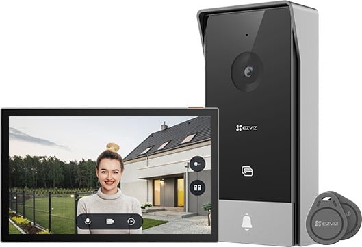 EZVIZ EZVIZ HP5 Videocitofono smart Wi-Fi Full HD con lettore RFID - ACCESSO E CONTROLLO | TecnoCARE.net Sabaudia, Latina, Terracina, San Felice Circeo e Pontinia