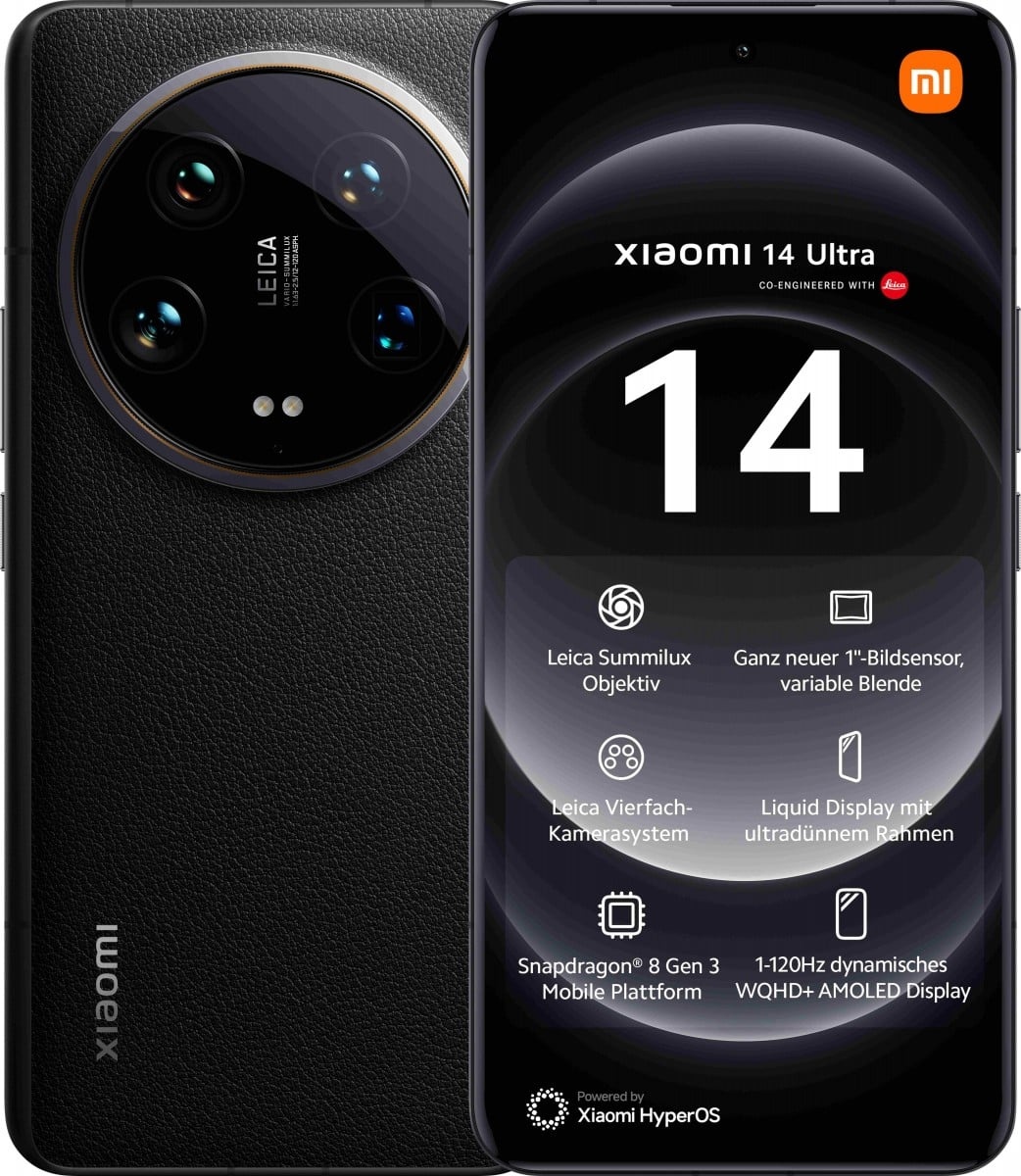 XIAOMI Xiaomi 14 Ultra 17,1 cm (6.73") Doppia SIM 5G USB tipo-C 16 GB 512 GB 5000 mAh Nero - DISPOSITIVI DI COMUNICAZIONE MOBILE | TecnoCARE.net Sabaudia, Latina, Terracina, San Felice Circeo e Pontinia